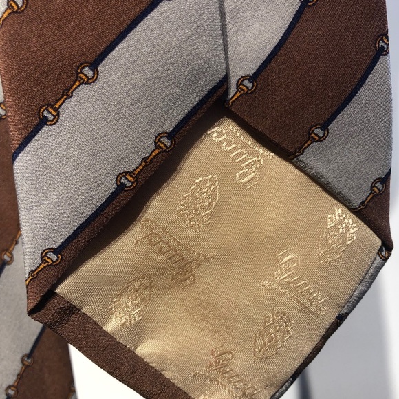 GUCCI Horsebit tie - Picture 4 of 6